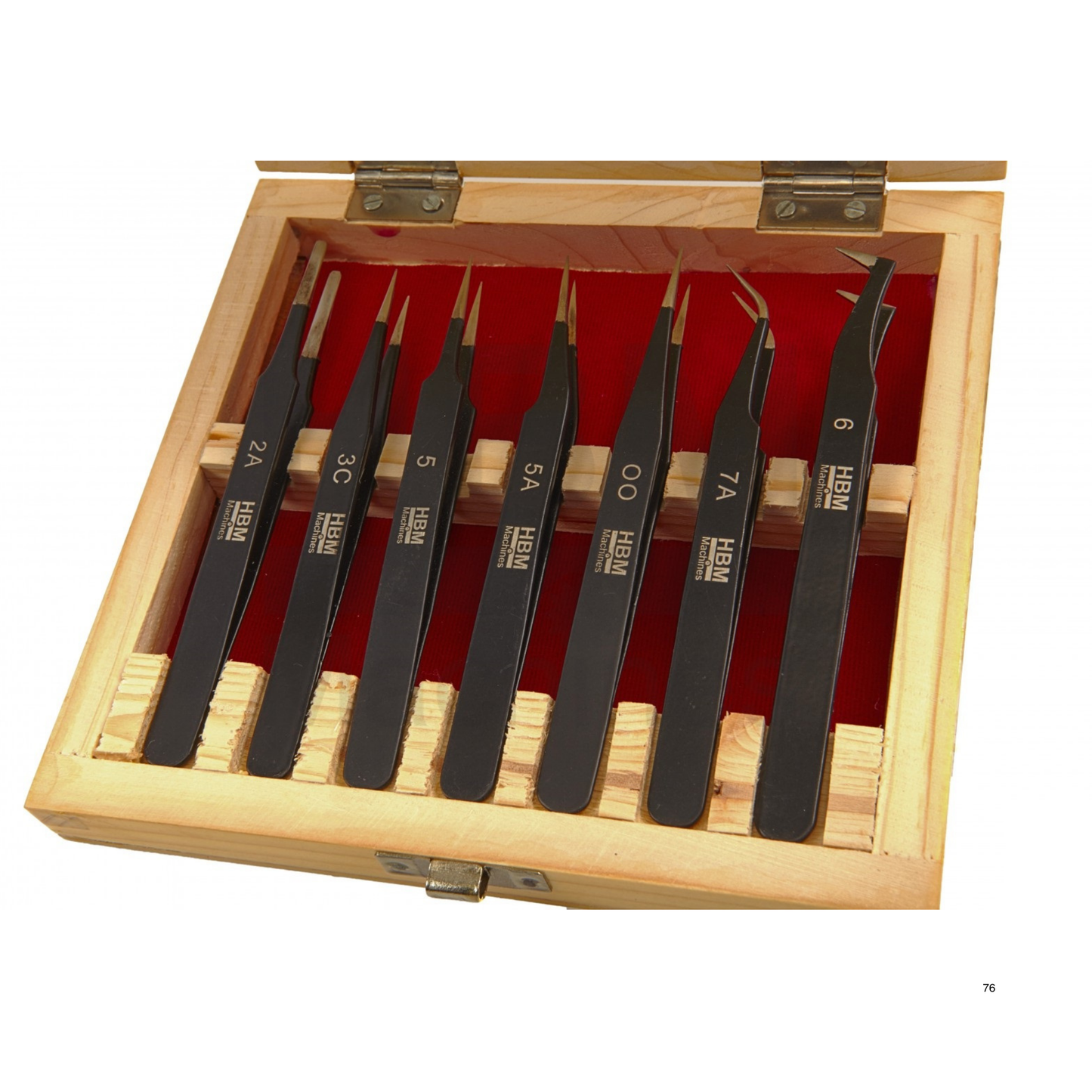 Pinzettenset 7 teilig antimagnetisch