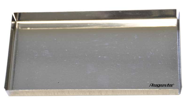 Löt-Tablett aus Edelstahl 140 x 70 mm