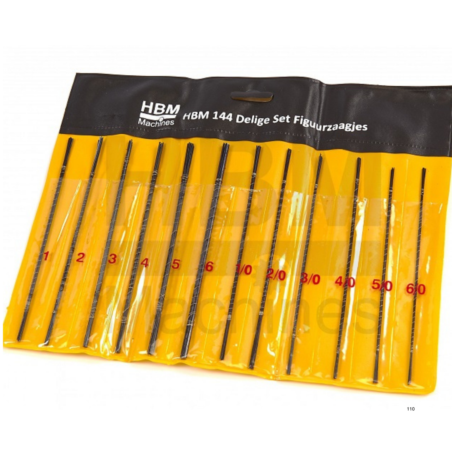 Sägeblätter assortiert, 1 - 6/0