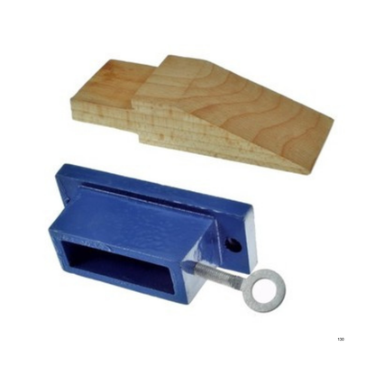 Feilnagel mit Halter für Werkbank