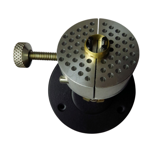 Gravierklemme auf Fuss 360° drehbar