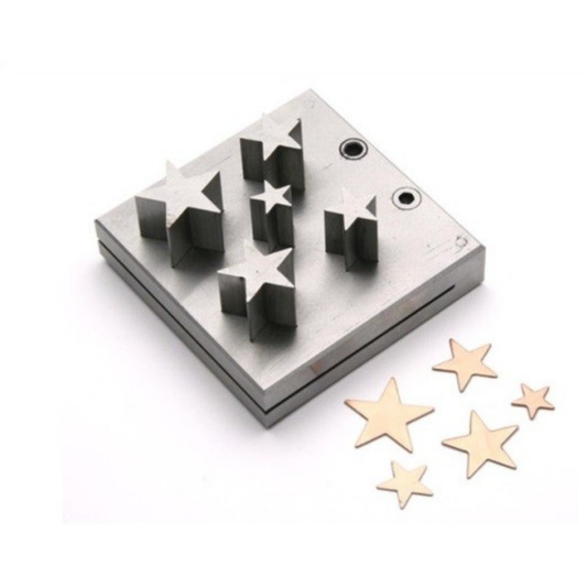 Aushauersatz Sterne, 5 tlg