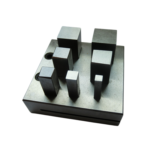 Aushauersatz, Quadrat, 7 tlg