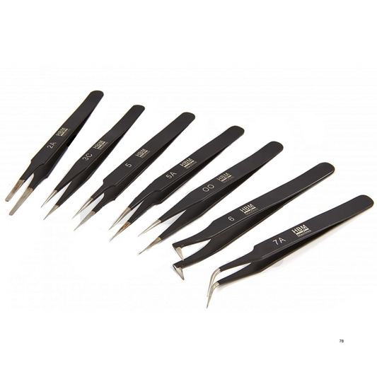 Pinzettenset 7 teilig antimagnetisch