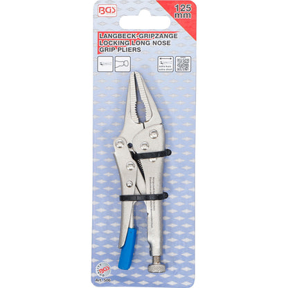 BGS 506 Langbeck-Gripzange extra kurz 125 mm in Originalverpackung