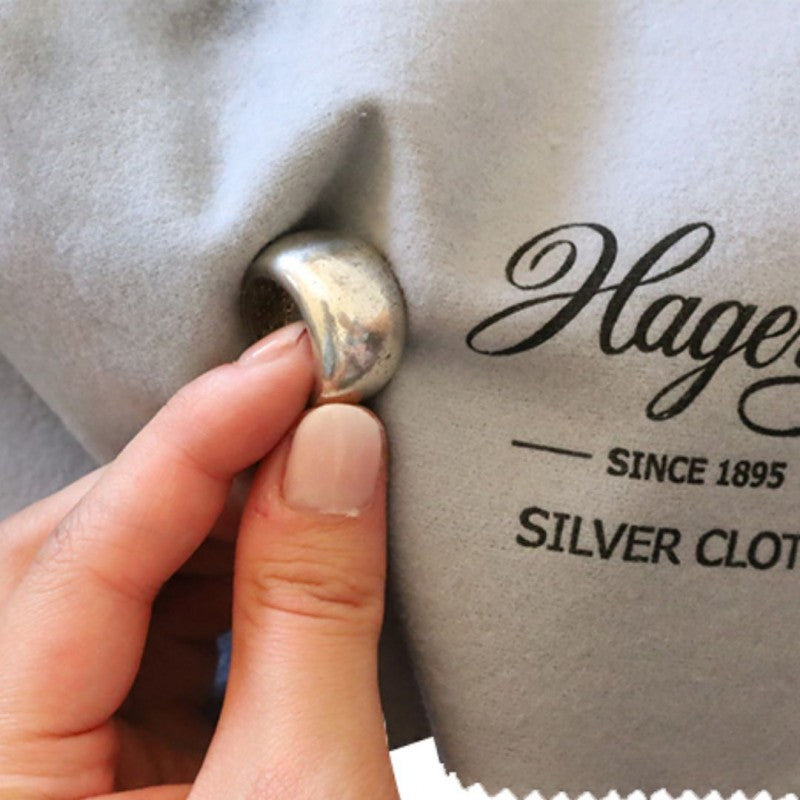 HAGERTY Silver Cloth – Reinigungstuch für Silberschmuck